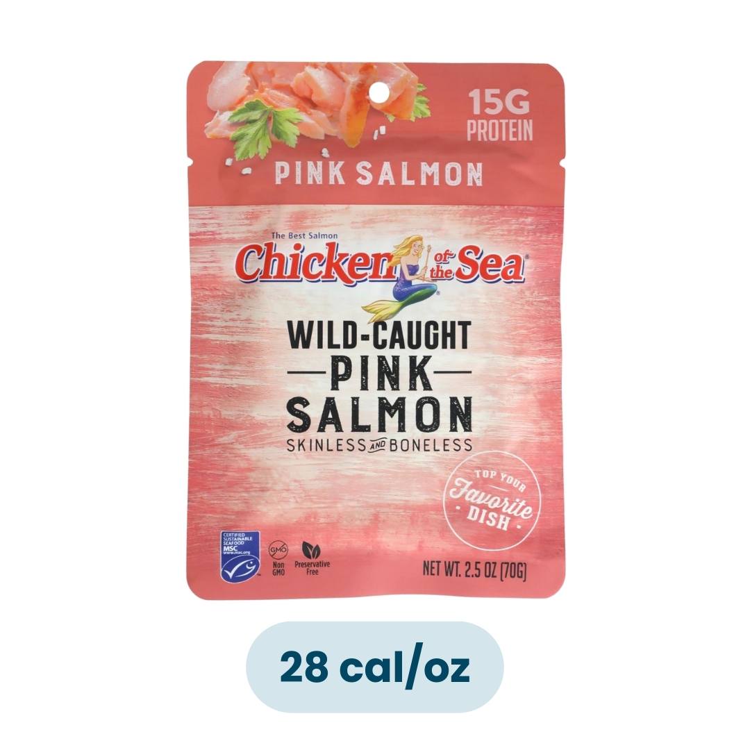 Chicken of the Sea - Wild Caught Pink Salmon 2.5 oz Packet
