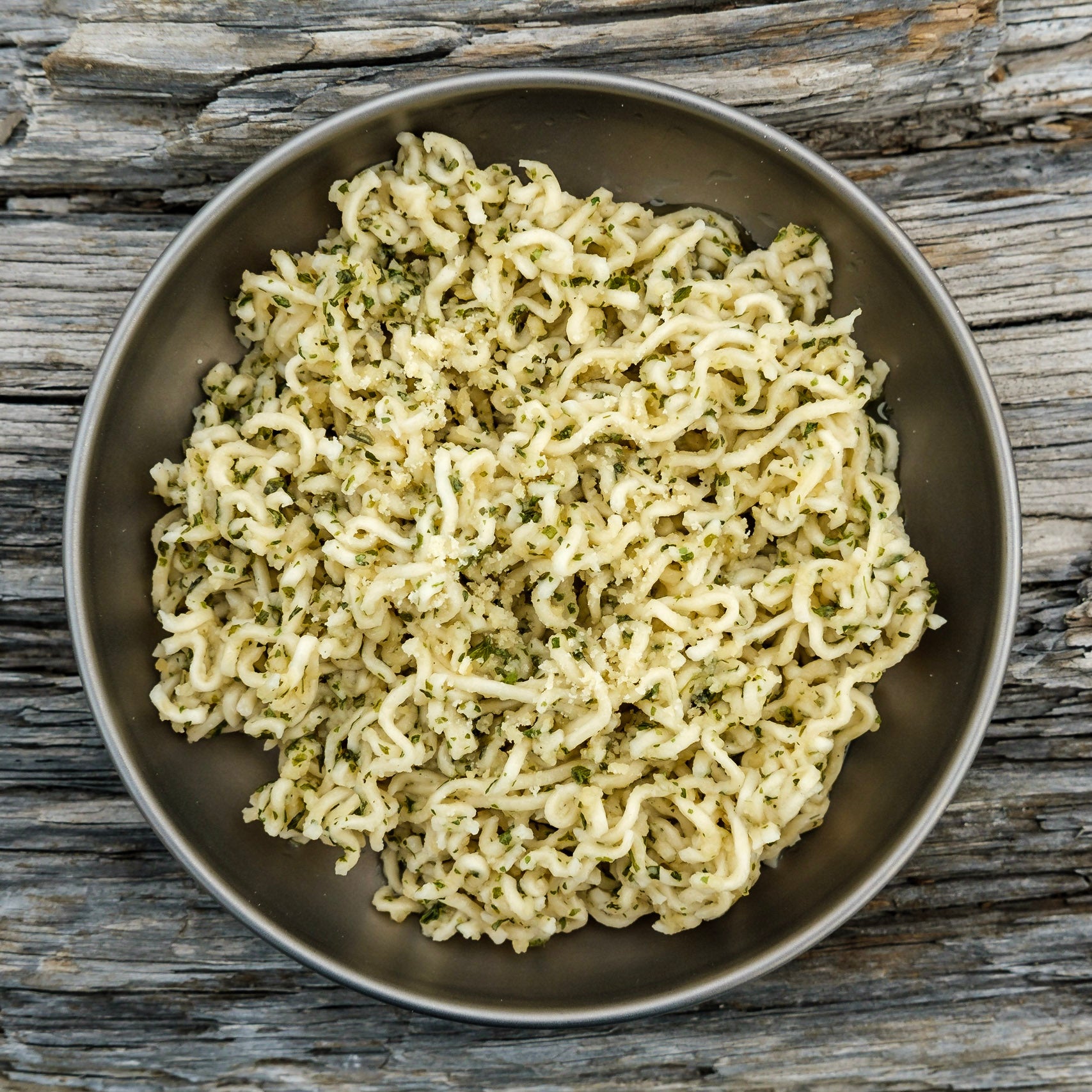 Backcountry Foodie - Garlic Parmesan Ramen