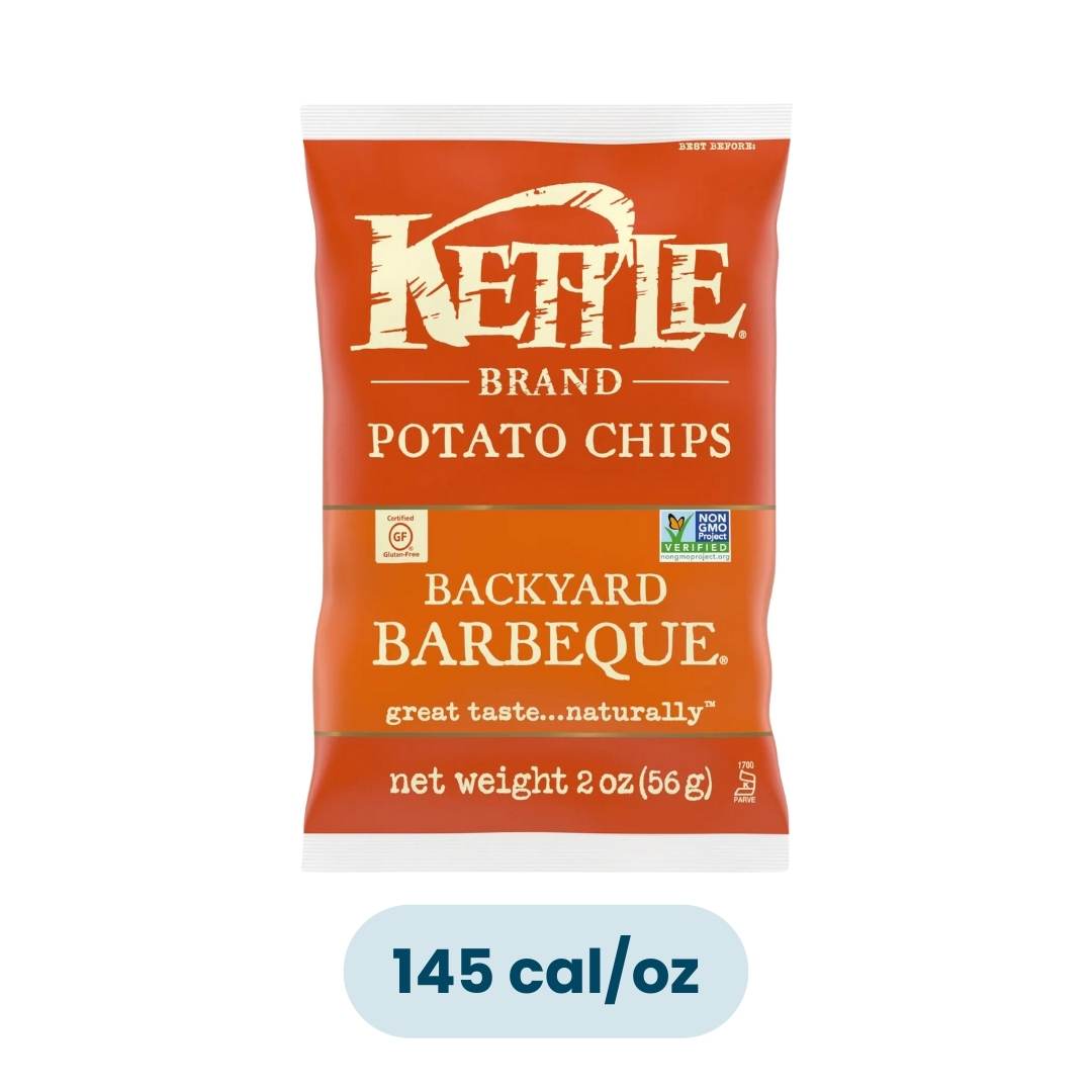 Kettle Brand - Backyard Barbeque Potato Chips 2 oz Snack Bag