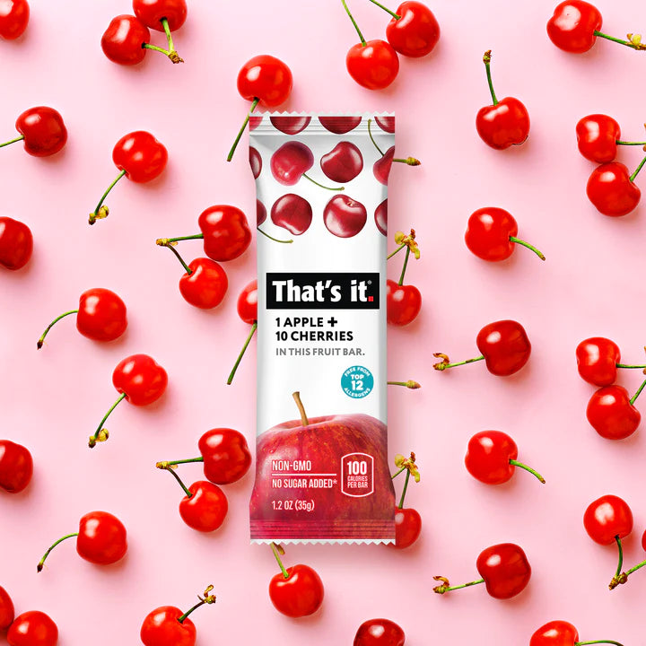 That's It - Apple + Cherries Fruit Bar