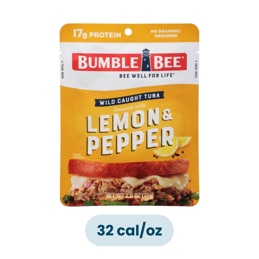 Bumble Bee - Lemon & Pepper Wild Caught Tuna 2.5 oz Packet
