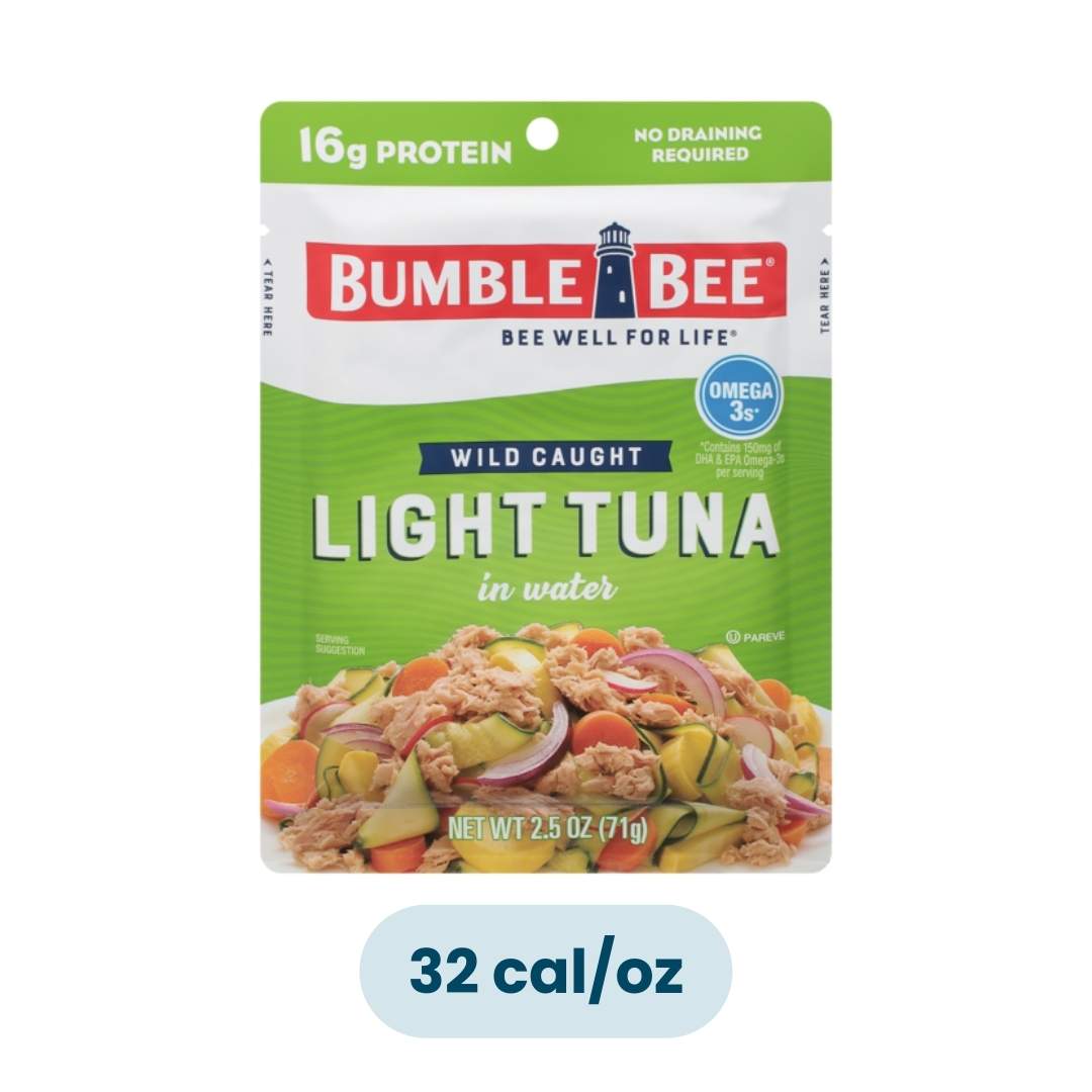 Bumble Bee - Wild Caught Light Tuna in Water 2.5 oz Packet