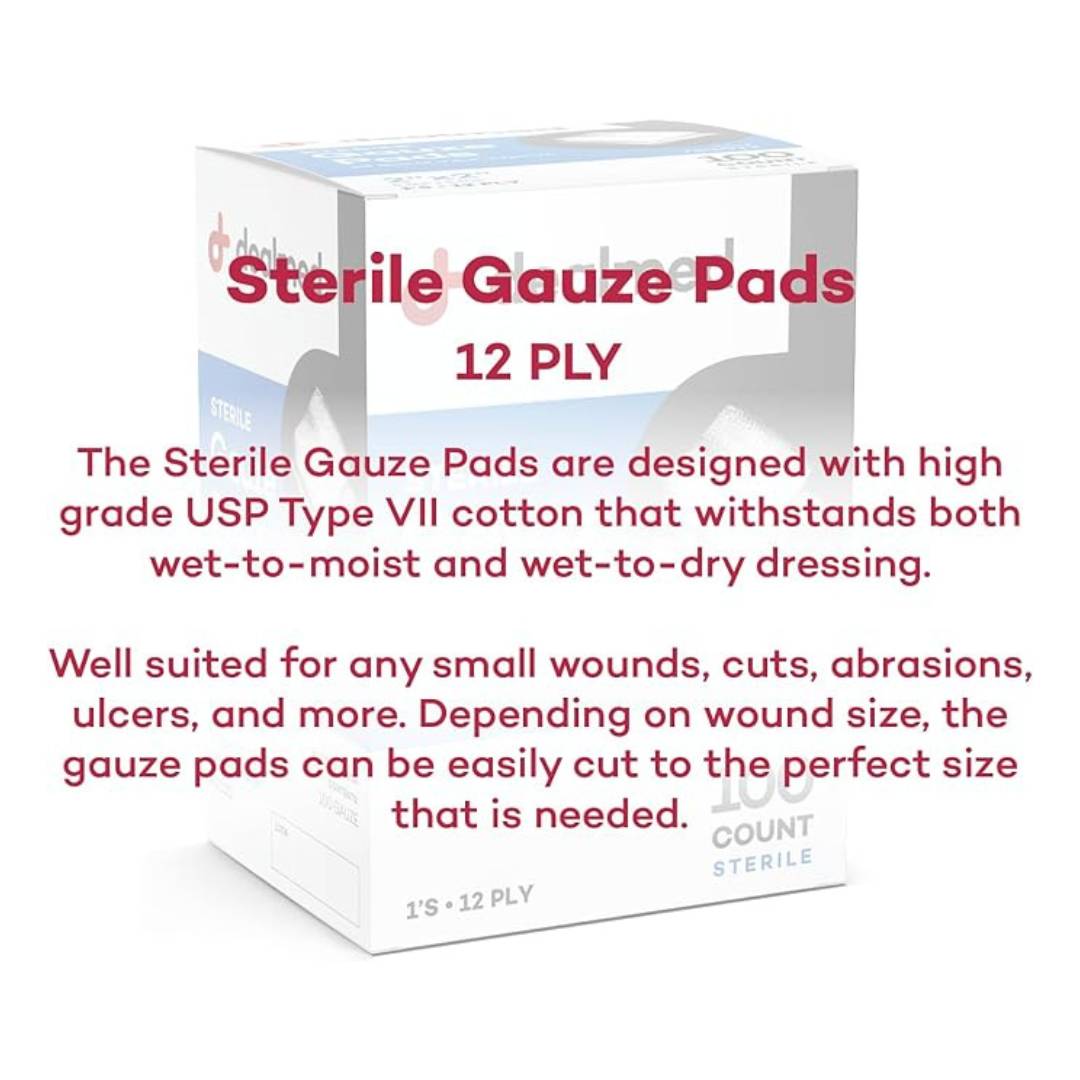 Dealmed - Sterile Gauze Pad 2"x2" SALE!