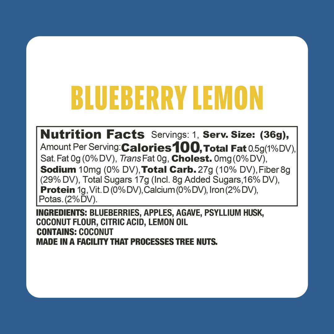Garden Bar - Blueberry Lemon