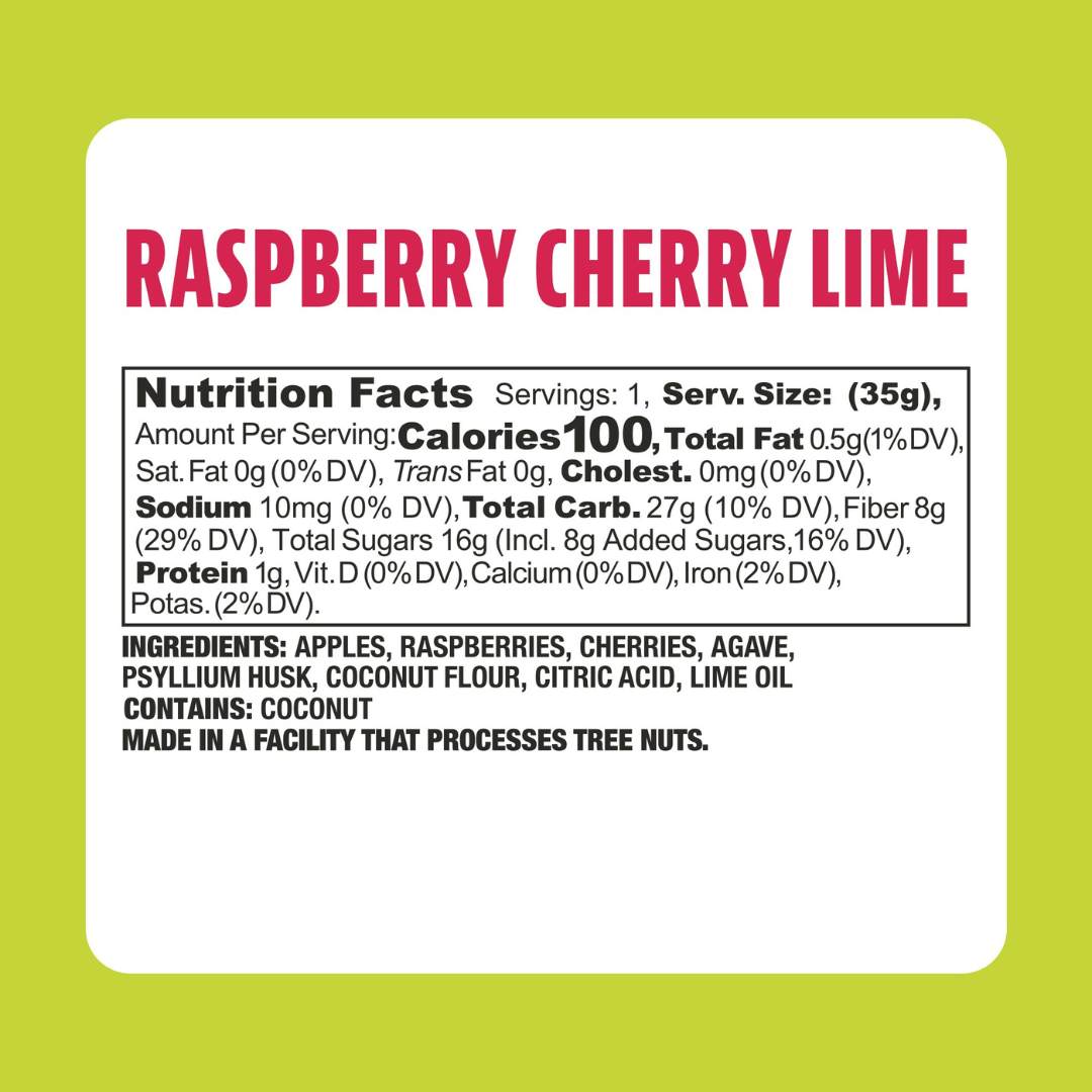 Garden Bar - Raspberry Cherry Lime SALE!