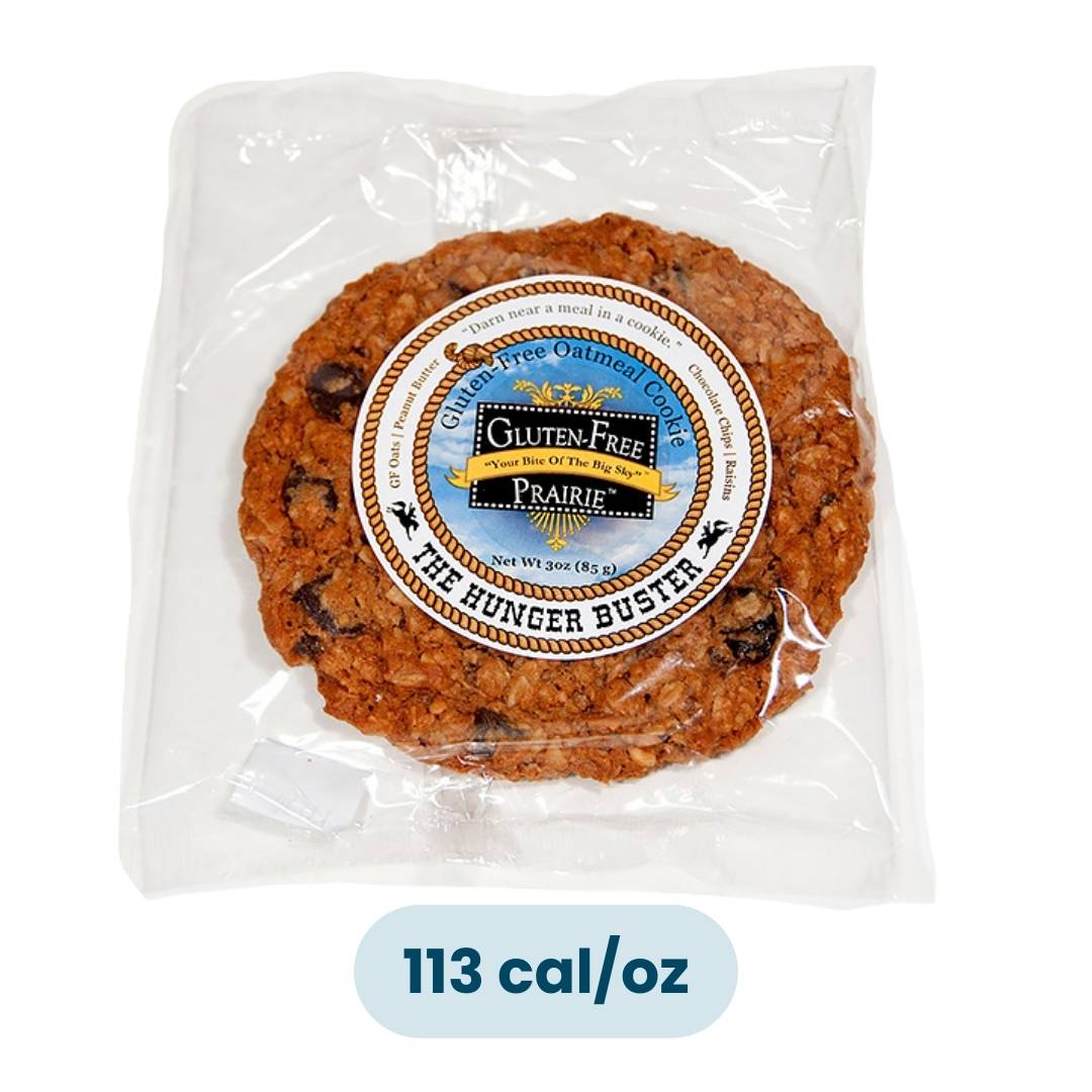 Gluten-Free Prairie - The Hunger Buster Certified Gluten-Free Oatmeal Cookie