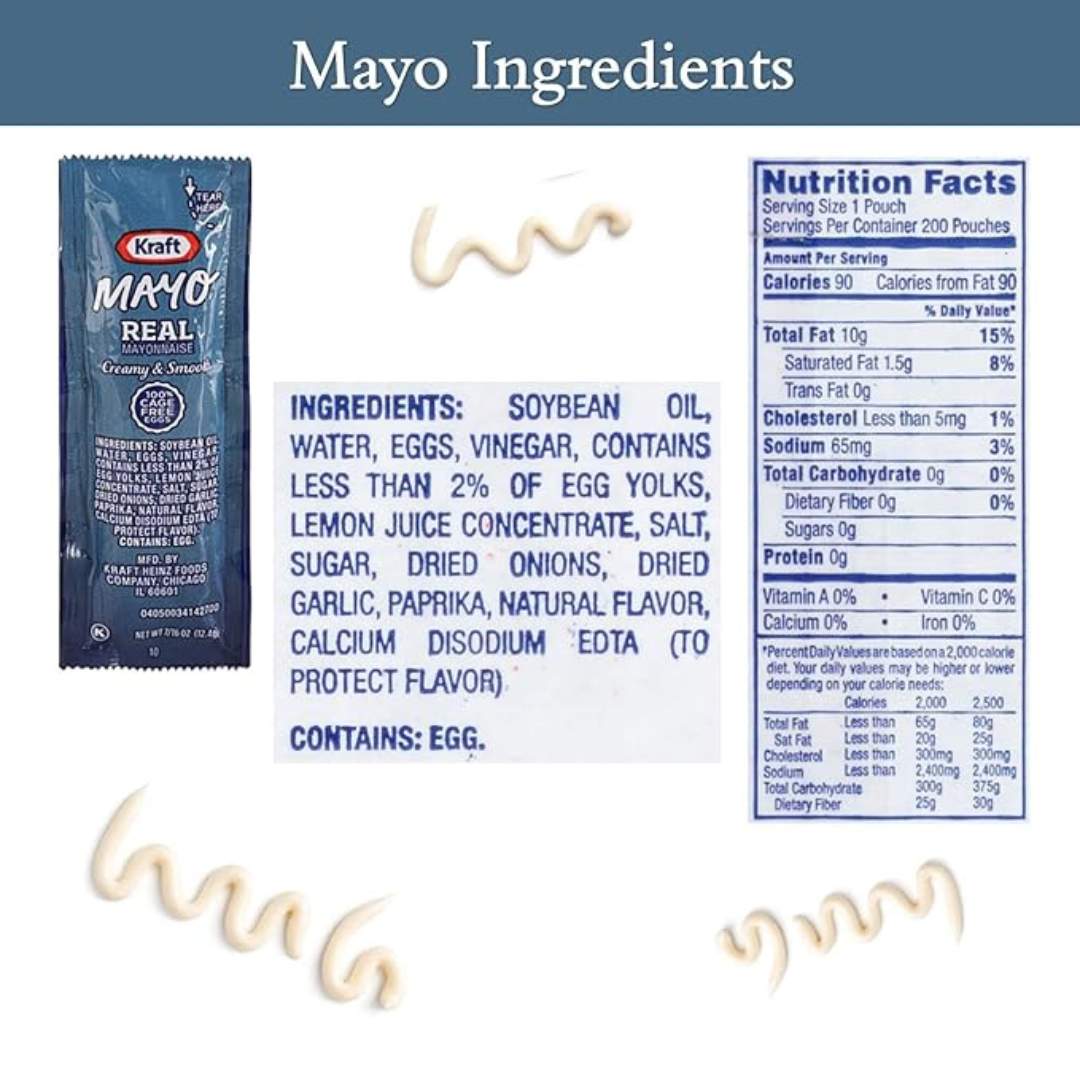 Kraft - Real Mayo 12.4 g packet
