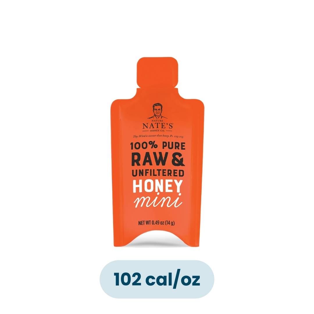 Nate's - 100% Pure Raw & Unfiltered Honey Minis