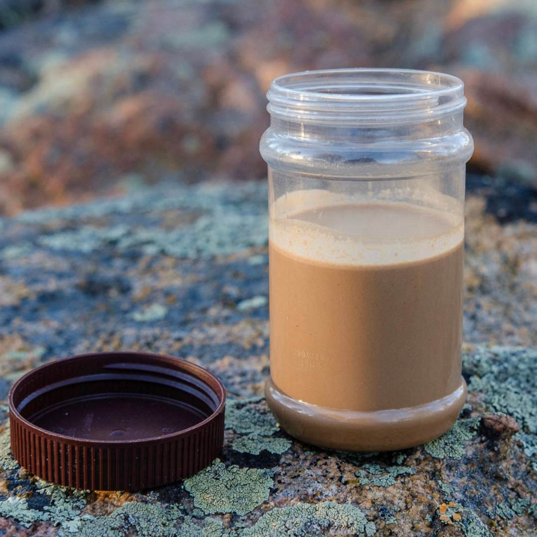 Backcountry Foodie - Peanut Butter Mocha Smoothie, Dairy-Free